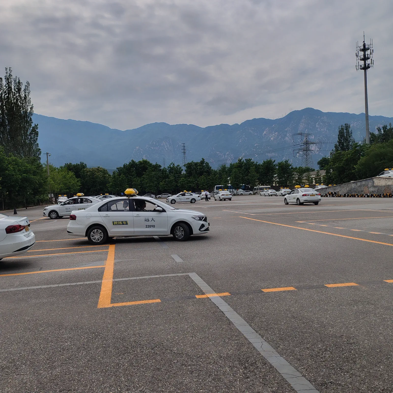 远大驾校C2传统教学平日班训练实景