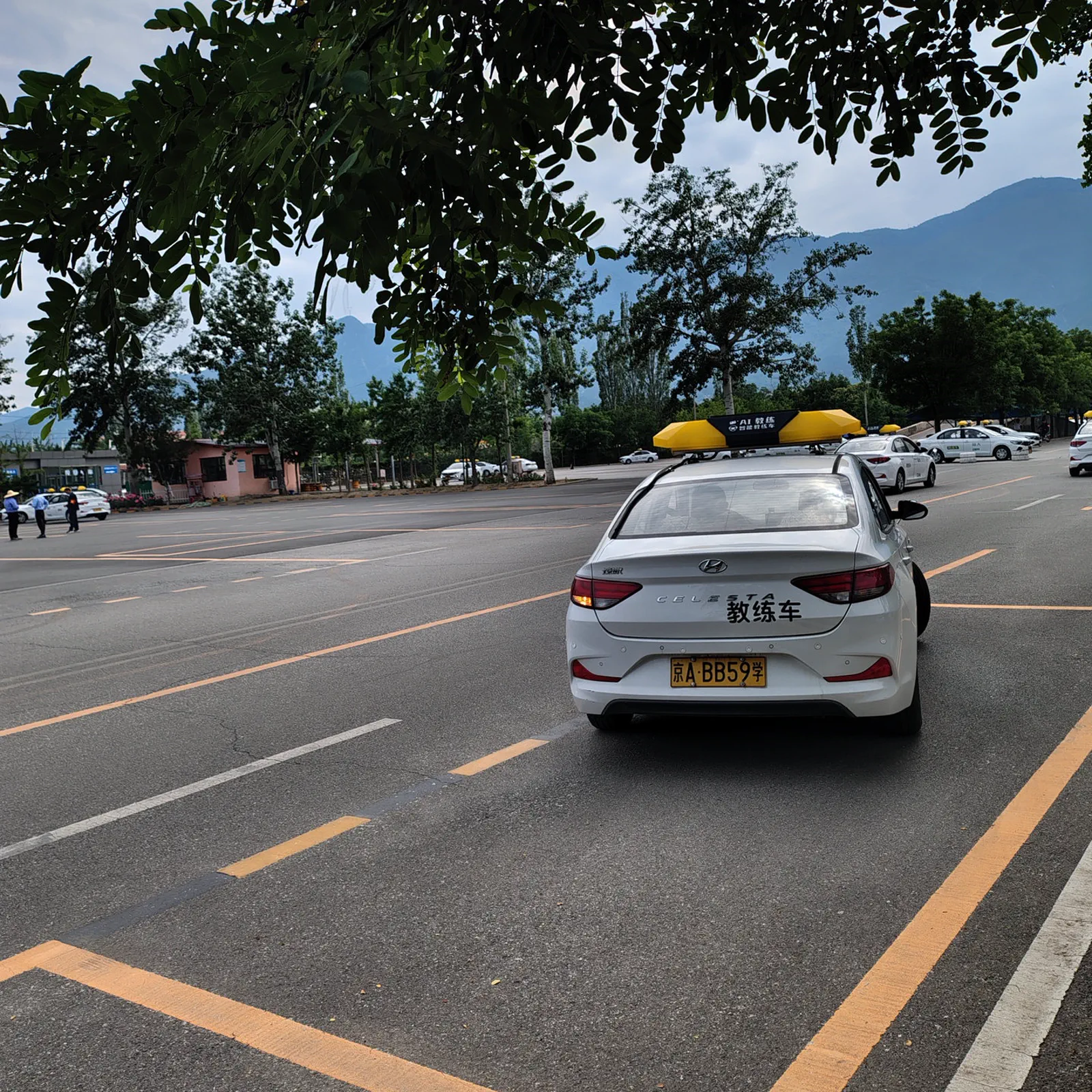 远大驾校汽车训练实景